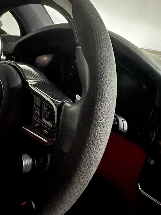 alcantara steering wheel cover | racesio.com