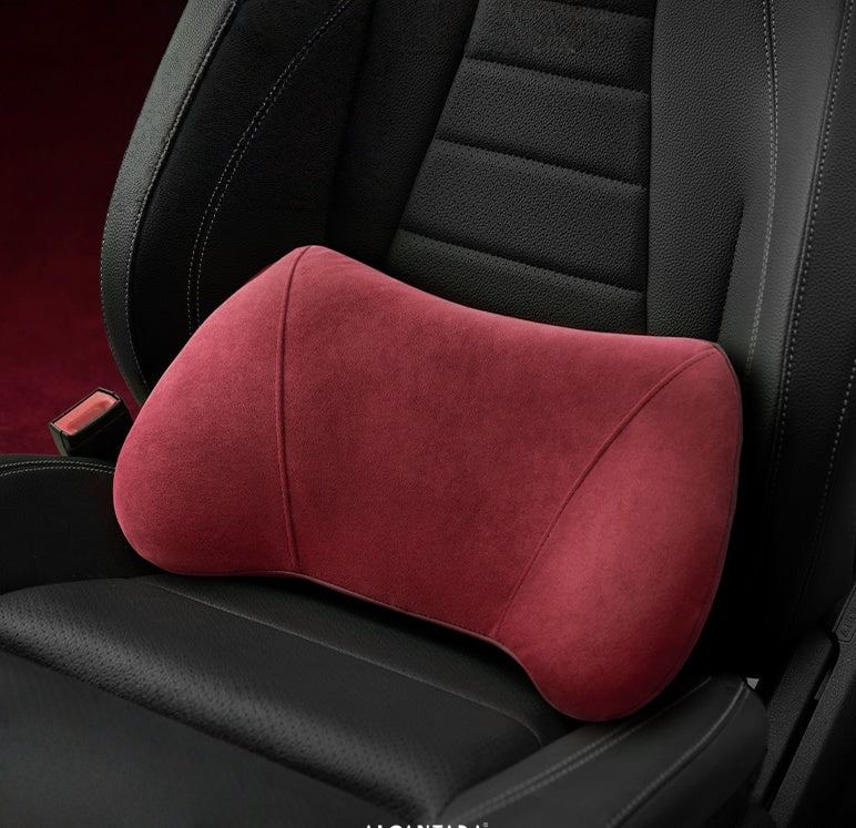 Alcantara Memory Foam Lumbar & Hip Support Cushion