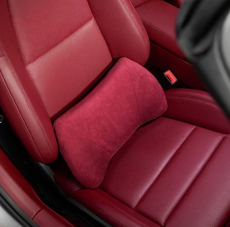 Alcantara Memory Foam Lumbar & Hip Support Cushion