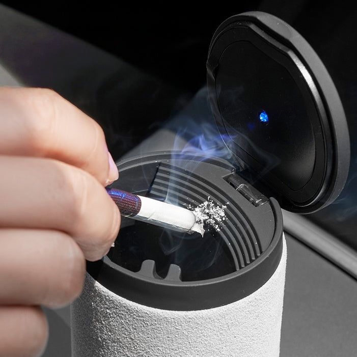 Cenicero de coche ignífugo de Alcantara