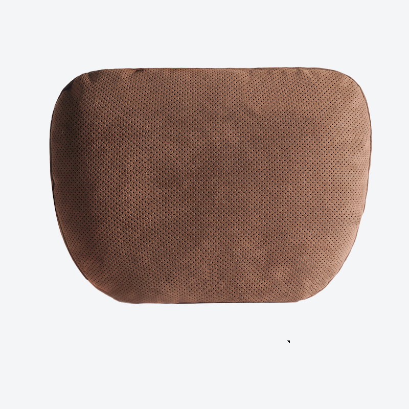 100% Alcantara Maybach Car Neck Pillow for Headrest brown | Racesio.com