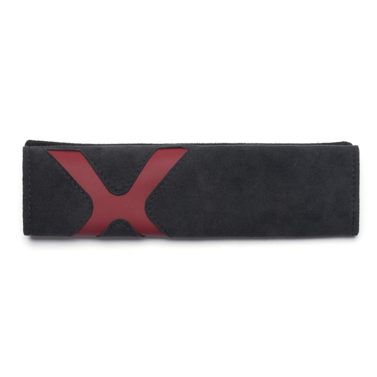 Red Blade Alcantara Seat Belt Cover - Racesio