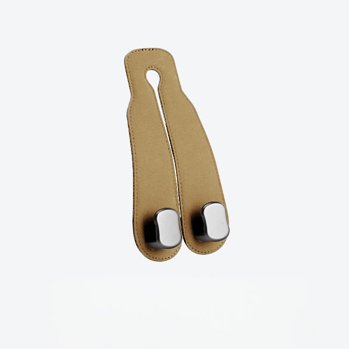 Alcantara Headrest Hooks – Purse Hangers (2 Hooks)