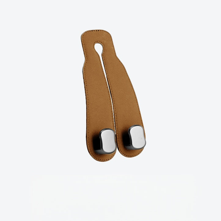 Alcantara Headrest Hooks – Purse Hangers (2 Hooks)