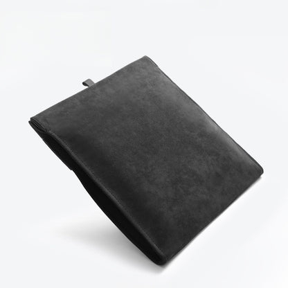 Alcantara Foldaway Car Organizer with Kick Protection