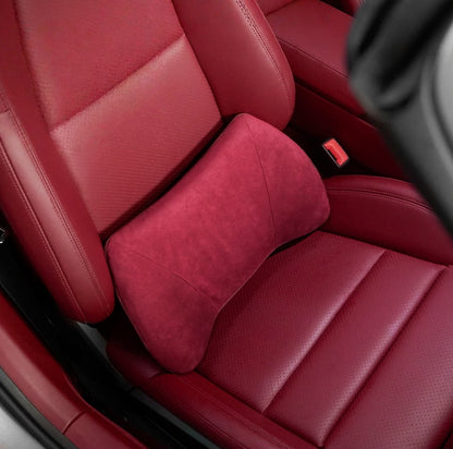 Alcantara Memory Foam Lumbar & Hip Support Cushion