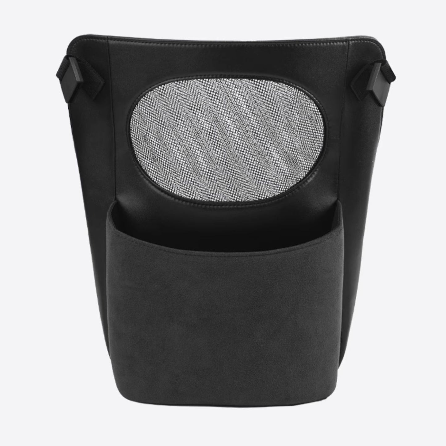 Divisor de asiento de coche y caja de almacenamiento Alcantara: barrera antimascotas