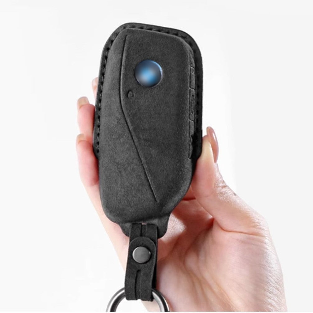 Alcantara Key Fob Cover for BMW 7 Series and More