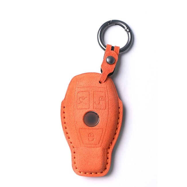 Alcantara Key Fob Cover for Mercedes-Benz AMG and More Bright  Orange | Racesio.com