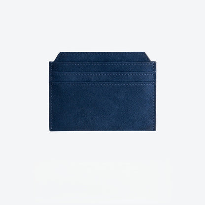 Alcantara Card Holder – Slim Minimalist Card Wallet with European Automotive Design