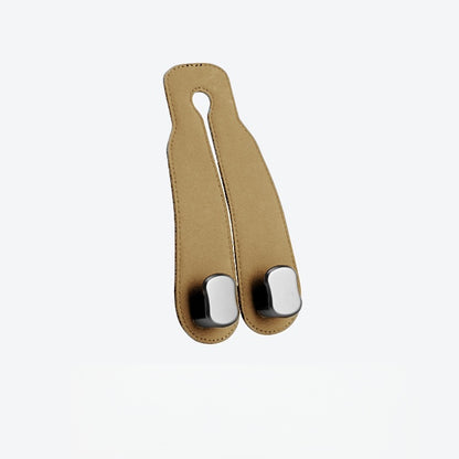 Ganchos para reposacabezas de Alcantara - Colgadores para bolsos (2 ganchos)
