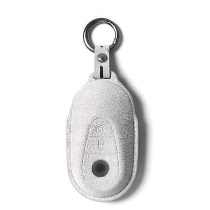 Alcantara Key Fob Cover for Mercedes-Benz C Class AMG and More