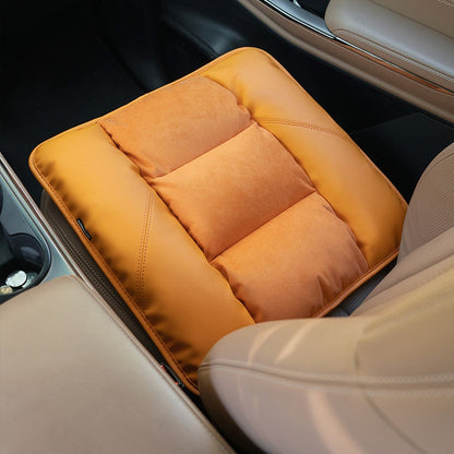 Alcantara Car Seat Cushion – Thick Warm Anti-Slip Winter Seat Pad