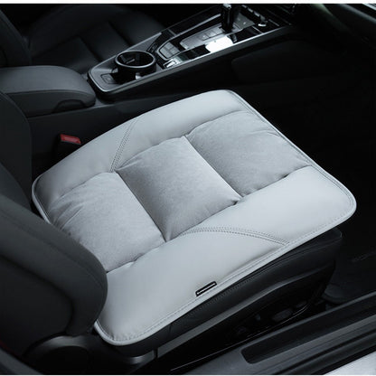 Alcantara Car Seat Cushion – Thick Warm Anti-Slip Winter Seat Pad