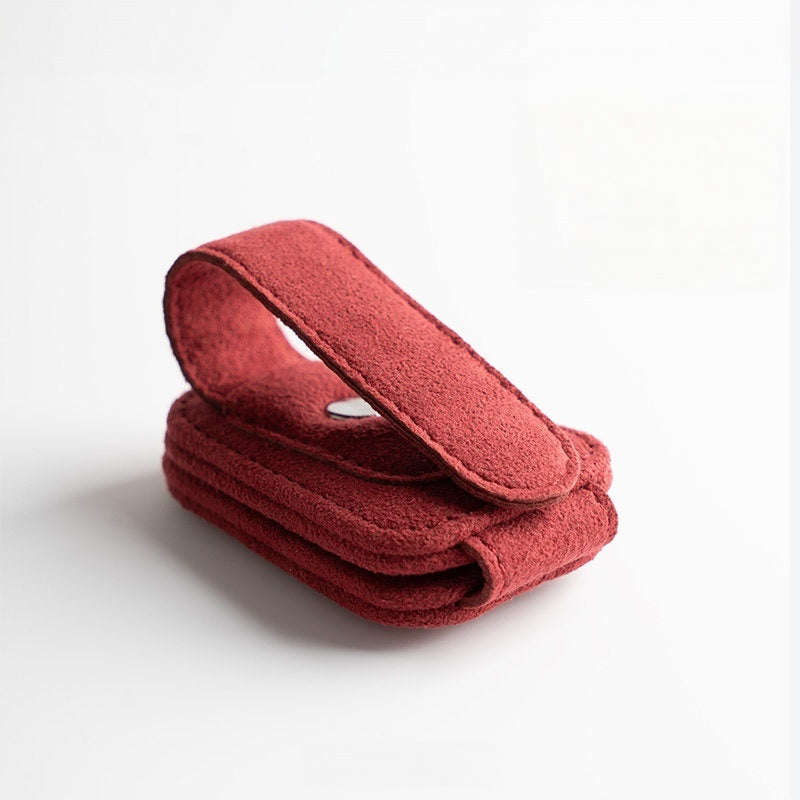 Alcantara Car Visor Glasses Holder – Sunglasses Clip & Card Slot