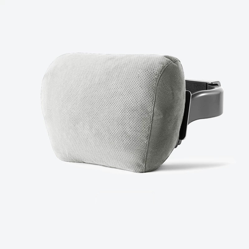 Alcantara Car Neck Pillow for Tesla Model 3/Y – Adjustable Headrest Support 7