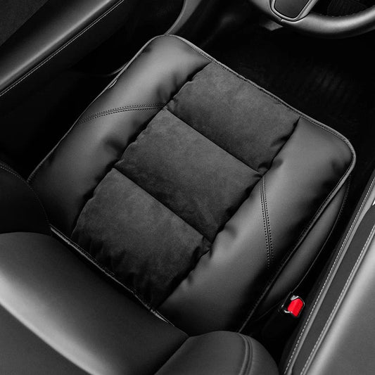 Alcantara Car Seat Cushion – Thick Warm Anti-Slip Winter Seat Pad 6