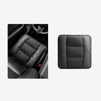 Alcantara Car Seat Cushion – Thick Warm Anti-Slip Winter Seat Pad 7