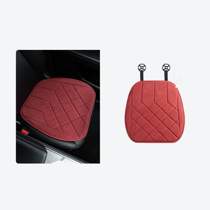 Alcantara Car Seat Cushion – Quilted Perforated Breathable Seat Pad 8