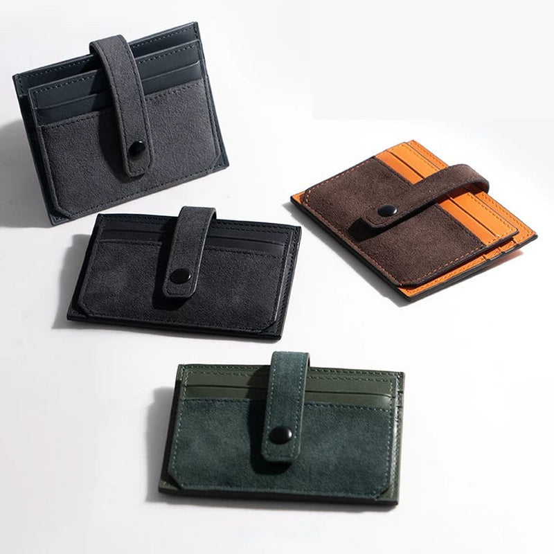 Alcantara Document Holder – Slim Car License & Card Organizer 3
